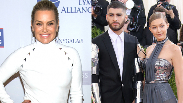 Yolanda Hadid, Zayn Malik et Gigi Hadid Yolanda Hadid, Zayn Malik et Gigi Hadid