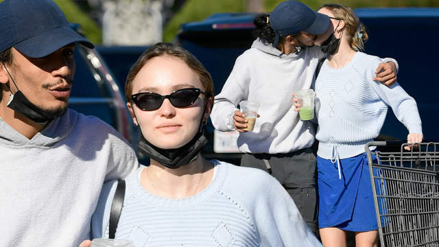 Lilly Rose Depp et Yassine Stein Lilly Rose Depp et Yassine Stein