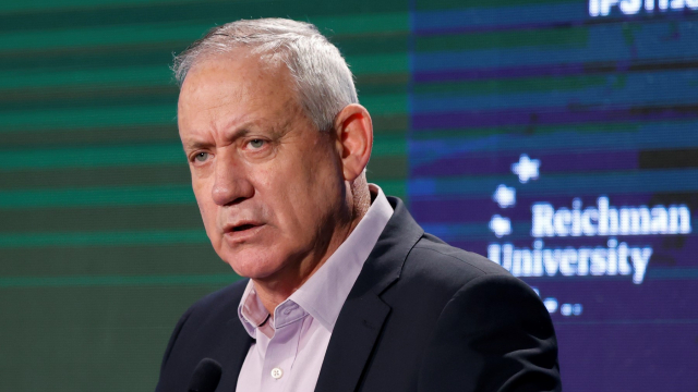 Benny Gantz - ministre israélien de la Défense Benny Gantz - ministre israélien de la Défense