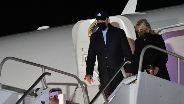 Joe Biden - Jill Biden - Etats-Unis - Président américain - Première Dame - Air Force One - Thanksgiving Joe Biden - Jill Biden - Etats-Unis - Président américain - Première Dame - Air Force One - Thanksgiving