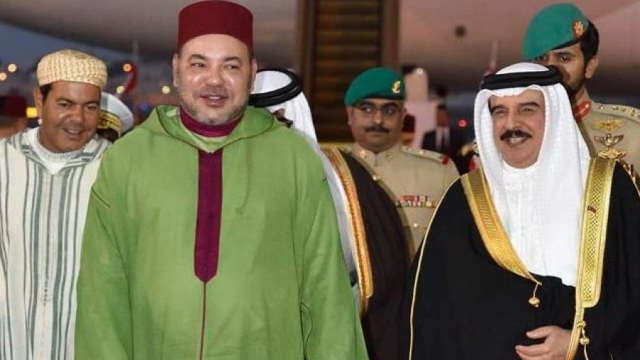 Hamed Ben Issa Al Khalifa - Roi du Bahreïn - Mohammed VI - Roi du Maroc