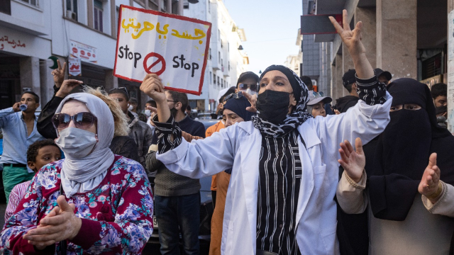 Pass vaccinal - Manifestations - Anti-pass - Maroc 