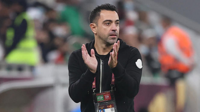 Xavi Hernández, entraîneur du FC Barcelone Xavi Hernández, entraîneur du FC Barcelone