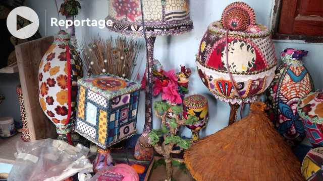 Mauritanie: Almamy Art, plongée dans un atelier d&#039;art spécialisé dans la récupération et le recyclage des objets