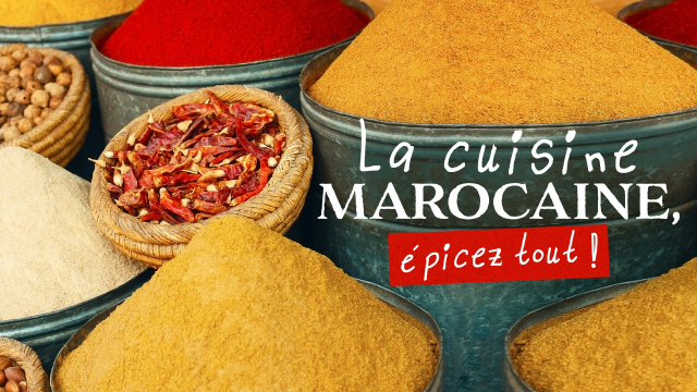 Emission télévisée - France 5 - Gastronomie marocaine - Maroc - Cuisine - Epices