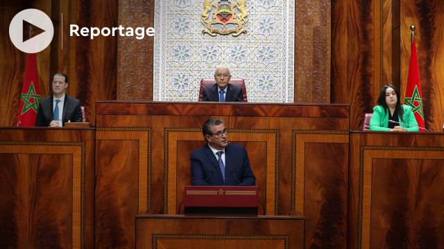 cover - Aziz Akhannouch - chef du gouvernement - questions orales - Chambre des représentants