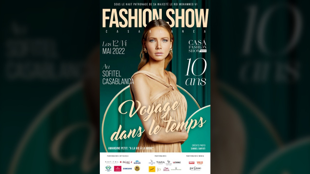 Affiche 10 ans Casa Fashion Show