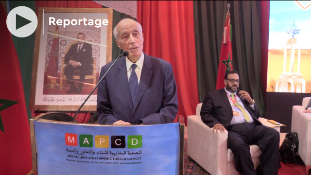 Maroc - Tunisie - Ahmed Ounaies - Président Coordination maghrébine pour l application du plan d autonomie au Sahara - Laâyoune - Conclave du 20 mai 2022 - Sahara Marocain