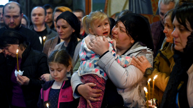 Ukraine - Kiev - Funérailles - Guerre en Ukraine - Invasion russe Ukraine - Kiev - Funérailles - Guerre en Ukraine - Invasion russe