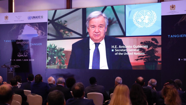 Dialogue de Tanger 8 - Antonio Guterres - Sécrétaire général de l'ONU