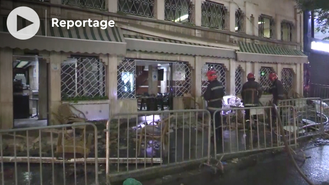 cover - fronton métallique d’un café à Casablanca - effondrement - 5 victimes - 3 décès