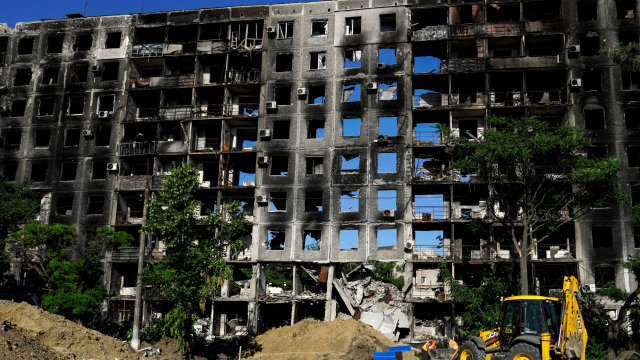 Ukraine - Guerre - Marioupol - Russie - Bombardements