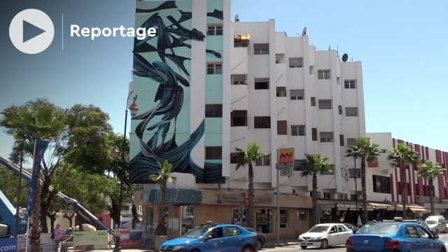 Jidar, toiles de rue - Rabat - Fresques murales - Street-art