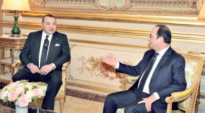 Mohammed VI-Frnaçois Hollande