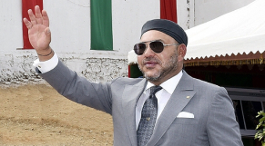 le roi Mohammed VI 