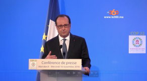 Cover Video - Le360.ma • François Hollande salue les efforts du roi Mohammed VI