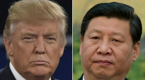Donald Trump et  Xi Jinping