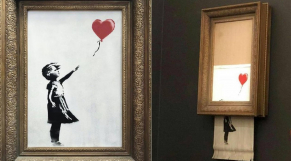 France Vol D Une Oeuvre De Banksy En Hommage Aux Victimes De L Attentat Du Bataclan Www Le360 Ma