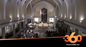 Cover Vidéo -  La messe de Noël célébrée à Rabat dans la piété et grande admiration pour le Maroc 