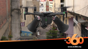Cover_Vidéo: طائرة الدرون تبث رسائل صوتية لساكنة أحياء طنجة