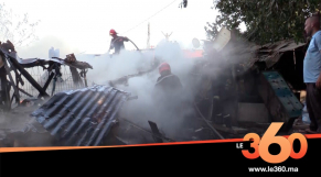 Cover Vidéo - حريق يلتهم 80 &quot;براكة&quot; بالمدينة العتيقة بفاس