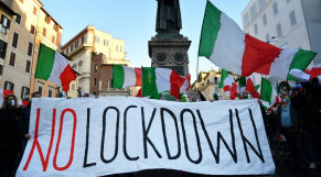 Italie - Protestation - Seconde vague - Coronavirus
