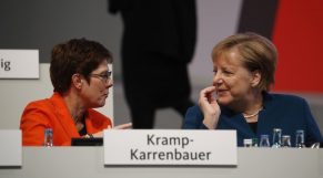 Angela Merkel - Annegret Kramp-Karrenbauer - CDU - Allemagne