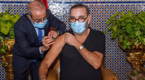 Roi Mohammed VI - Vaccin