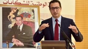 Othman El Ferdaous, ministre de la Culture, de la jeunesse et des sports.