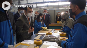 Cover-Vidéo: Younes Sekkouri rend visite au GIMAS - secteur aéronautique