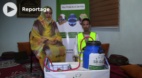 Vidéo. Mauritanie: une startup utilise la bouse de vache et autres déchets pour produire du biogaz 