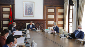 Conseil de gouvernement - réunion - chef du gouvernement - ministres - Aziz Akhannouch