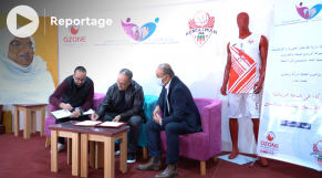 Fondation Hadja Zazia pour les oeuvres sociales et caritatives - Le groupe Ozone - l Union Benslimane de basketball 