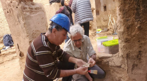 Fouilles de la synagogue de Tamanart - Archéologie - Traces judéo-marocaine du XVIe siècle - Sud du Maroc 