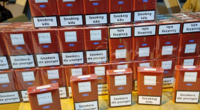 Cigarettes de contrebande 1 - Tanger Med - Saisie