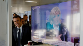 Emmanuel Macron - Marine Le Pen - Présidentielle en France 2022 - La République en marche - Rassemblement National