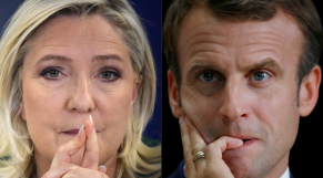 Marine Le Pen - Emmanuel Macron - Présidentielles France 2022 - Candidate d extrême-droite - Rassemblement national - La République en marche - Débat entre-deux-tours