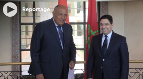 cover - Nasser Bourita - ministre des Affaires étrangères - son homologue égyptien - Sameh Shoukry