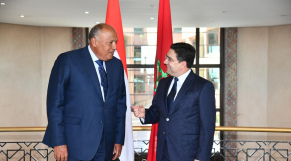 Nasser Bourita - Sameh Choukri - Maroc - Egypte - ministre des affaires étrangères - Rabat 