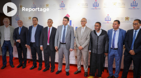 Inauguration d une salle de cinéma à Salé - Mehdi Bensaïd - Abderrahmane Tazi - Centre culturel Mohamed Hajji - Projet de 150 salles de cinéma au Maroc - 