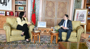 Ministre israélienne de l Intérieur - Ayelet Shaked - Nasser Bourita - Ministre des Affaires étrangères - Israël - Maroc - Rabat