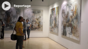 Cover Vidéo - L’artiste peintre Fouad Chardoudi expose à la Galerie Bab Rouah de Rabat