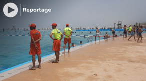 cover - grande piscine de Rabat - réouverture - lundi 11 juillet 2022