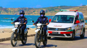 Police plage