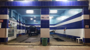 Station de lavage de voiture