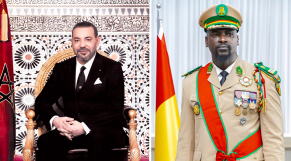 Portrait. Mohammed VI - Mamadi Doumbouya