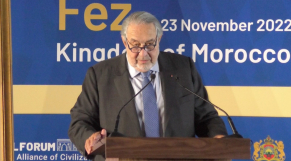 Secrétaire général du Conseil des communautés israélites du Maroc - Serge Berdugo - Neuvième Forum de l Alliance des civilisations - Fès