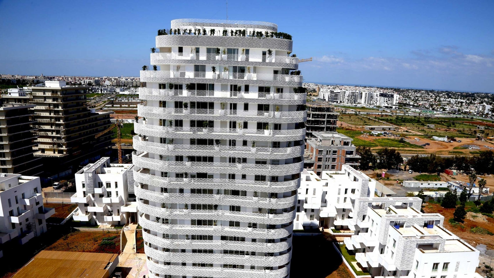 Casablanca le nouveau Casa Anfa prend forme www.le360.ma