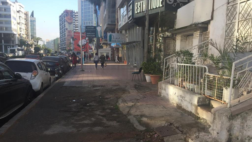 Diapo Casablanca Emprunter Le Boulevard Zerktouni Un Reel