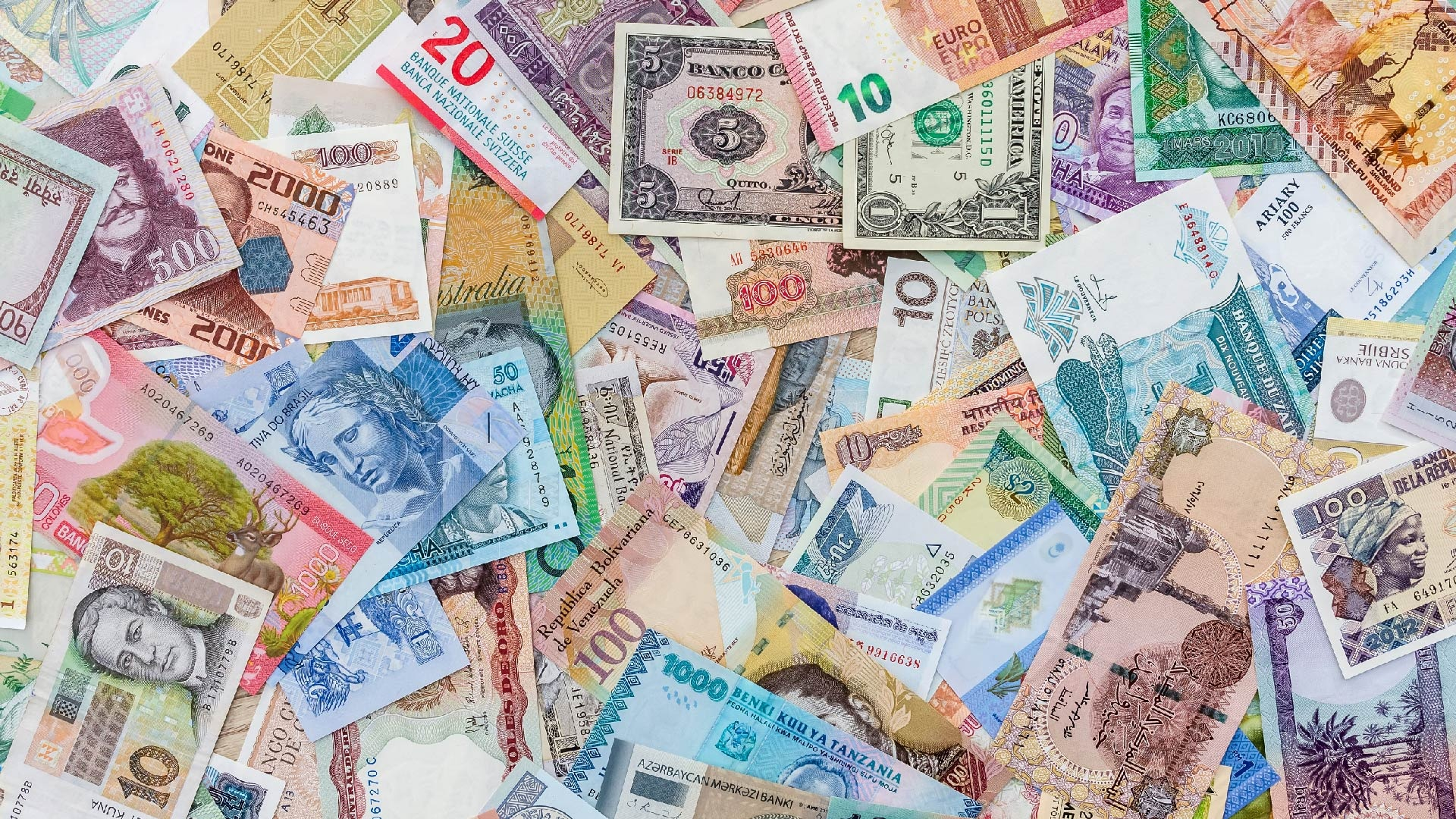 Деньги всех стран мира в картинках